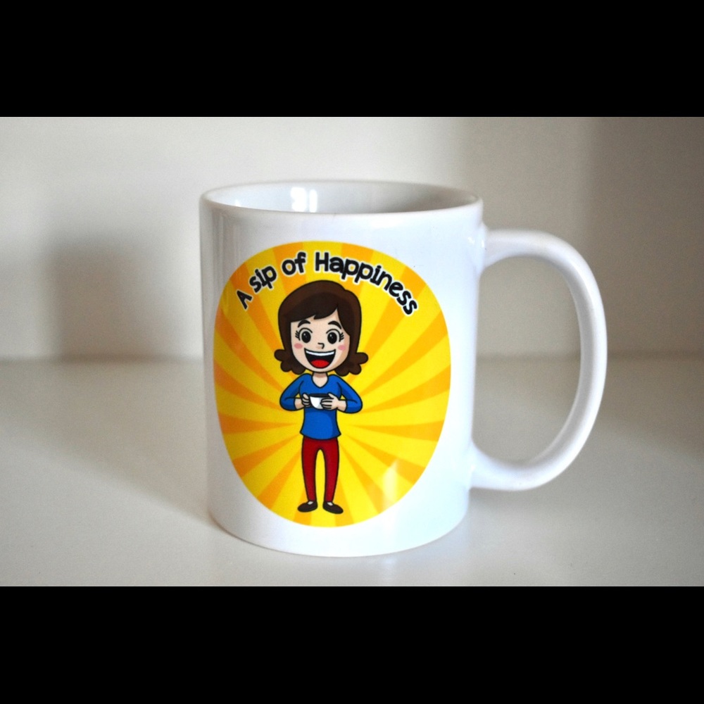 A Sip of Happiness Coffee/Tea Mug